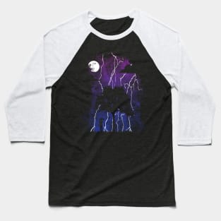 Electric Storm Baseball T-Shirt